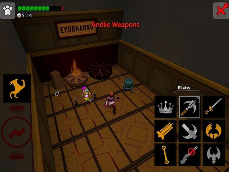 Pune Daring Warrior weapon selection